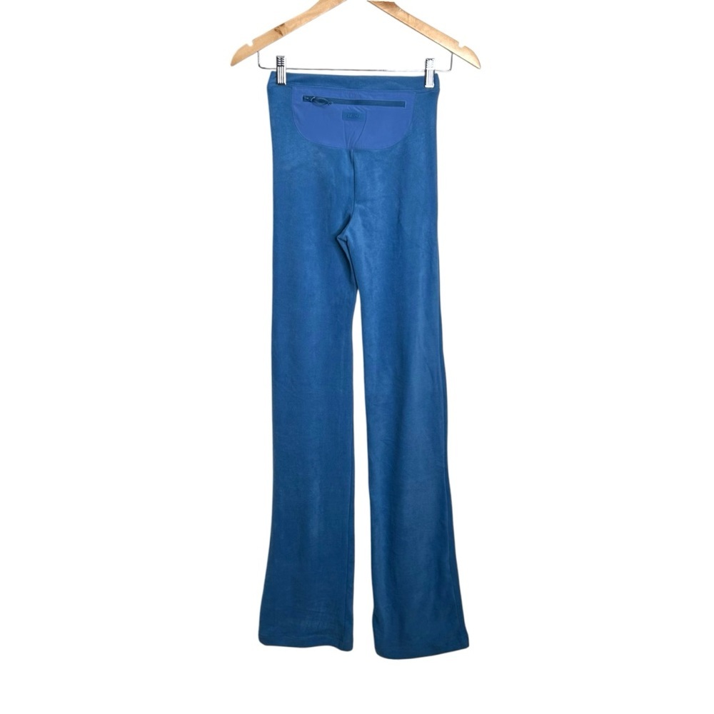 Skims High Waisted Fleece Lounge Pant Azure Blue Women’s Size XS - Picture 9 of 10